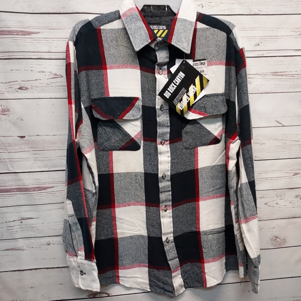 Big Rock Canyon Men's Flannel Shirt